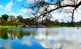 Ta Buc Tranh Ve Ho Xuan Huong Da Lat