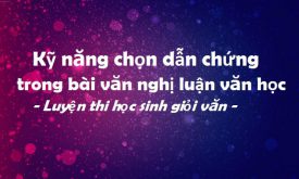 Ren Ky Nang Giai Thich Trong Bai Van Nghi Luan Cho Hoc Sinh Gioi Van